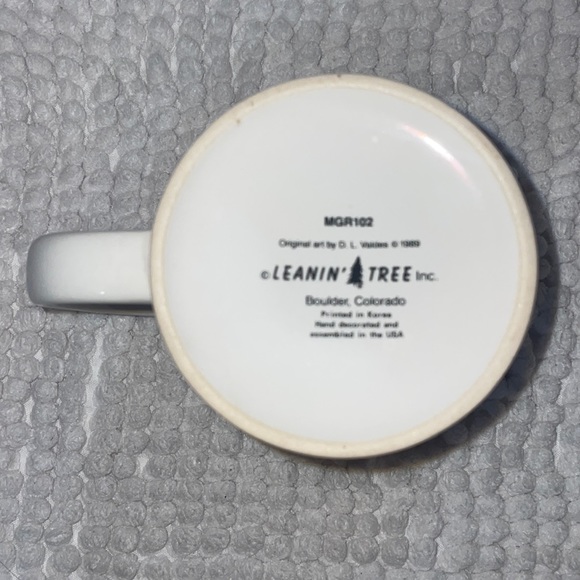 🖤Leaning Tree Mug with Poem & wolf picture - Picture 6 of 8